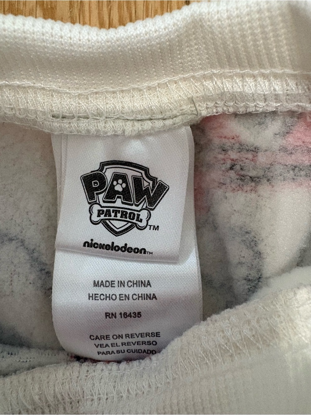 Nickelodeon Paw Patrol Sweatshirt Jogger Set 4T White - Picture 3 of 9